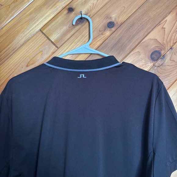 J.Lindeberg Men's Polo Shirt in Black Size Large - Picture 5 of 5